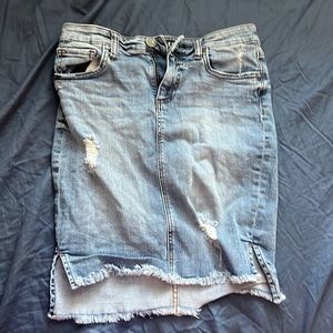Blue Jean skirt by KUT From the Kloth